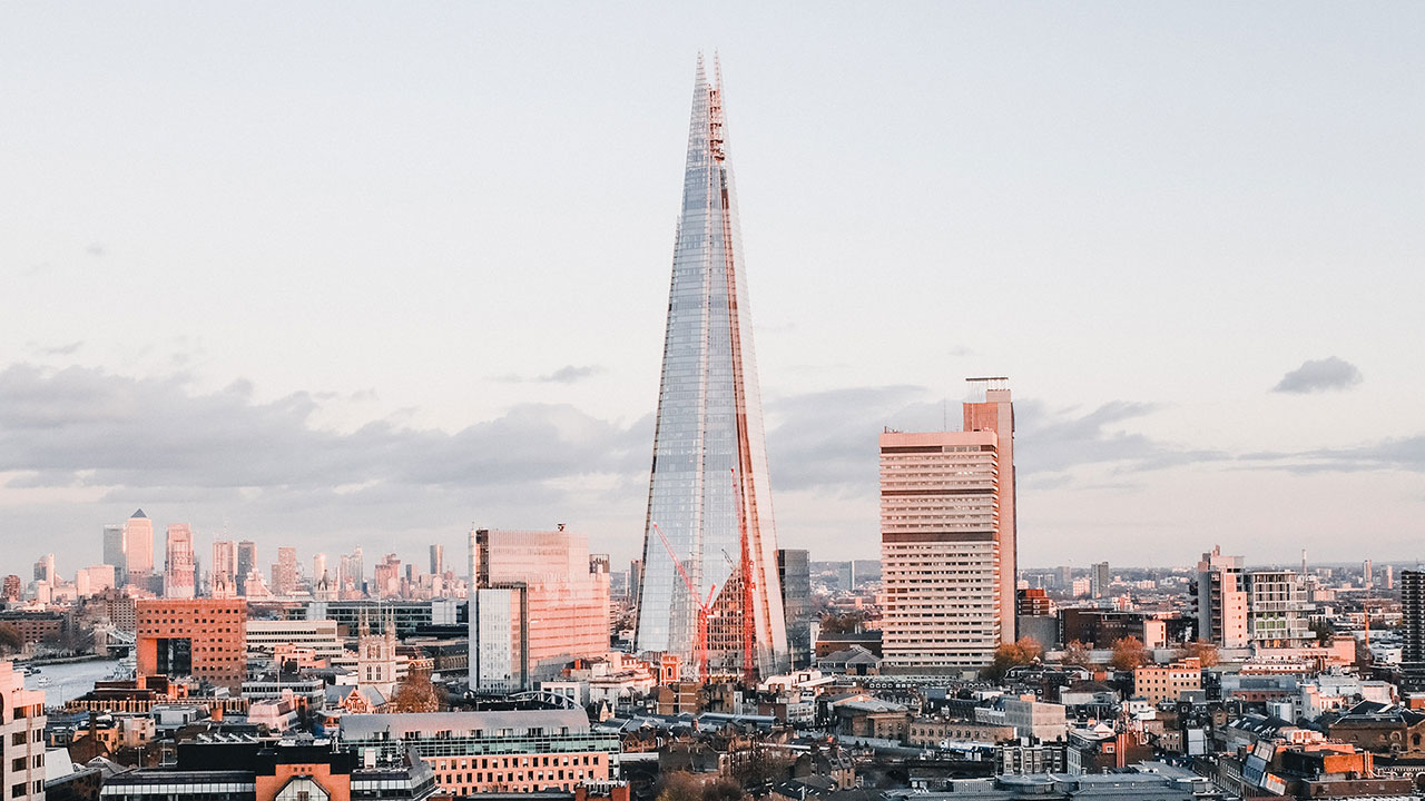 The Shard iconic venue in London